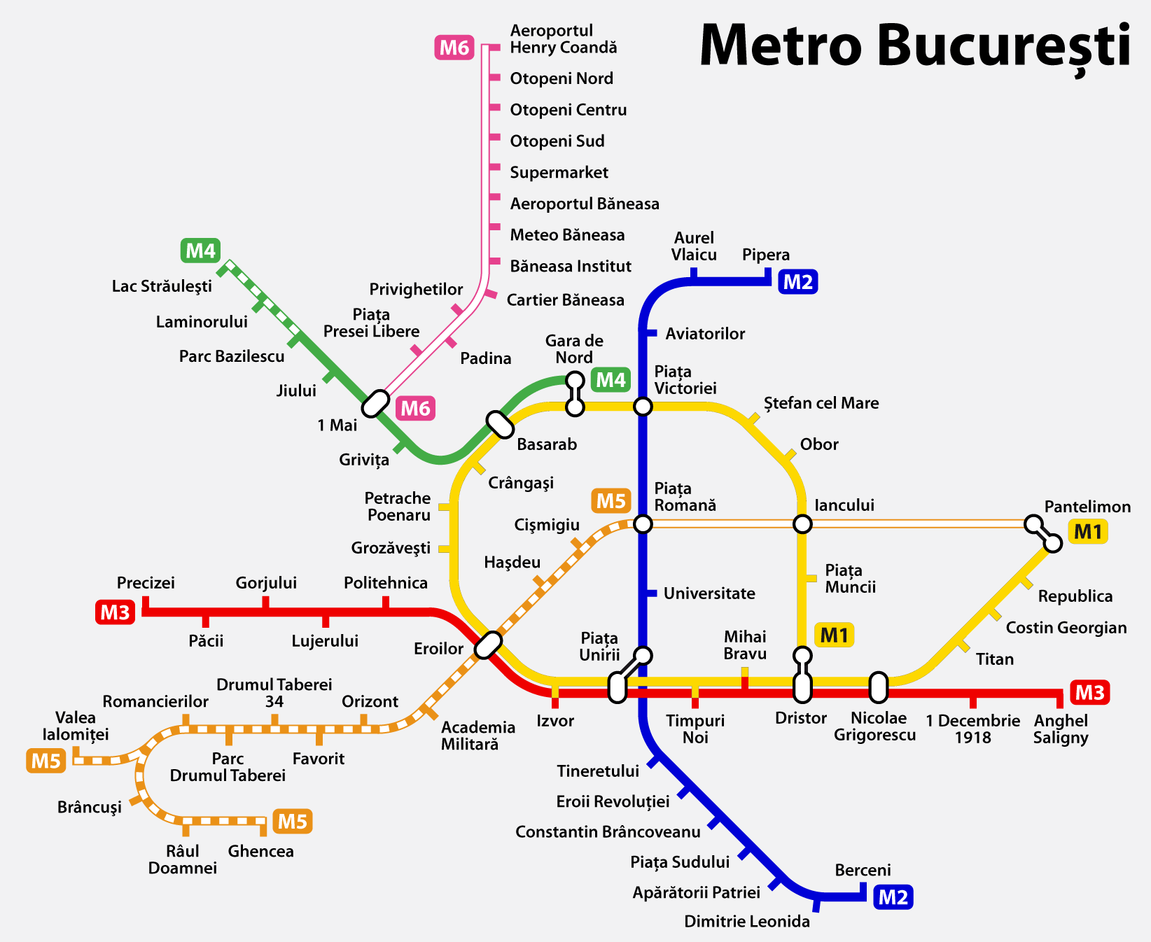 Bükreş Henri Coanda Uluslararası Havalimanı Metro Bağlantısı M6: Lot 1.1 Sözleşmesi İmzalandı